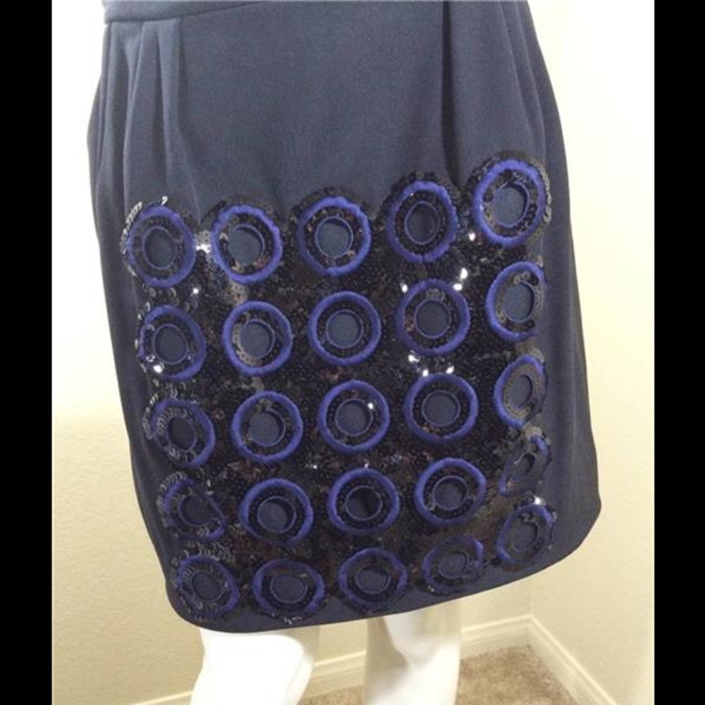Marni Black Sequined Skirt